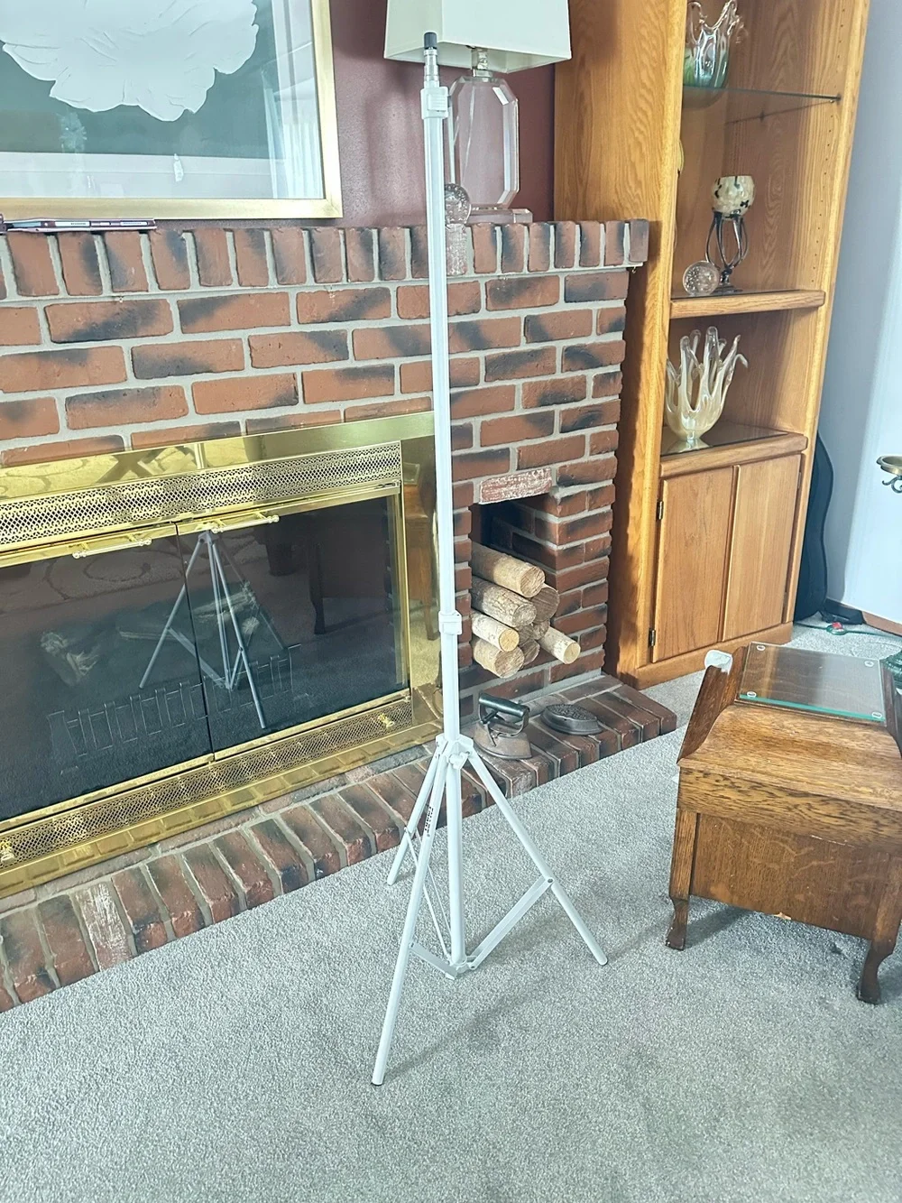 Set of 2 Adjustable Photo Video Light Stand Tripods or Wedding Party Decor Poles